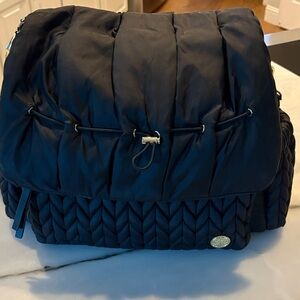 Black Happ Diaper Bag